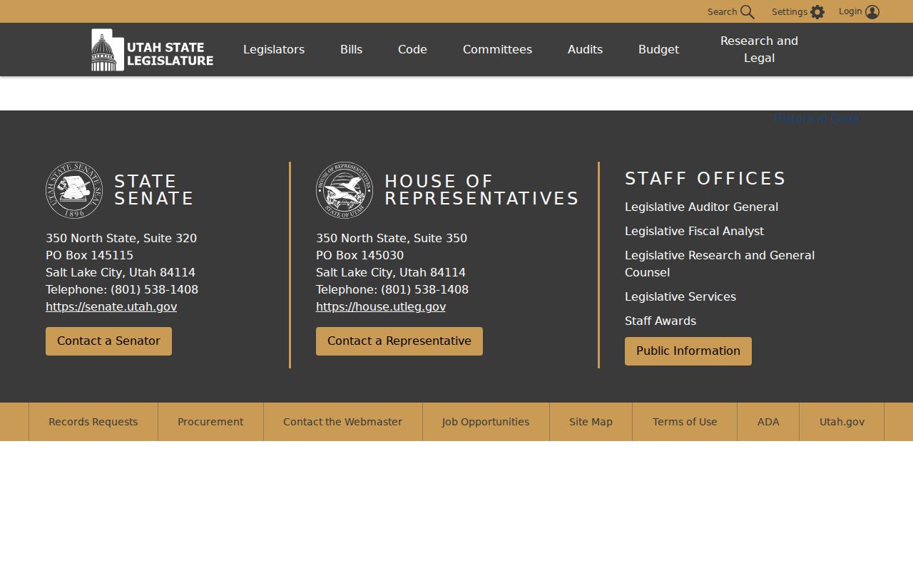 Utah statutes governing a Tooele County sex offender check